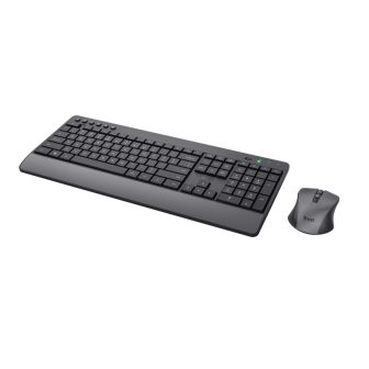 Trust Trezo Keyboard Mouse Included Universal RF Wireless QWERTY…