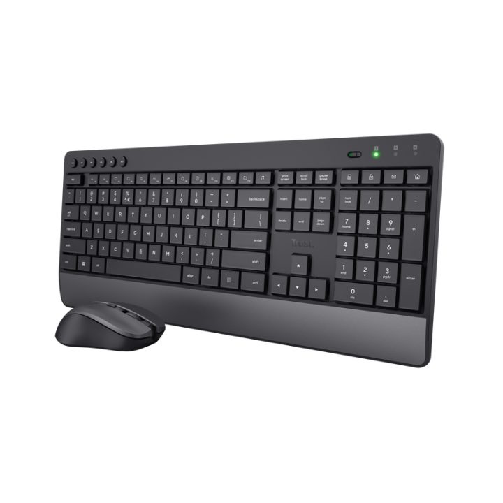 Trust Trezo teclado Ratón incluido Universal RF inalámbrico QWERTY…
