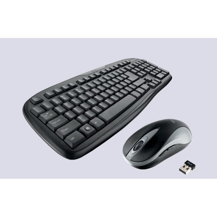 Trust Trezo teclado rato incluído Universal RF sem fios QWERTY…