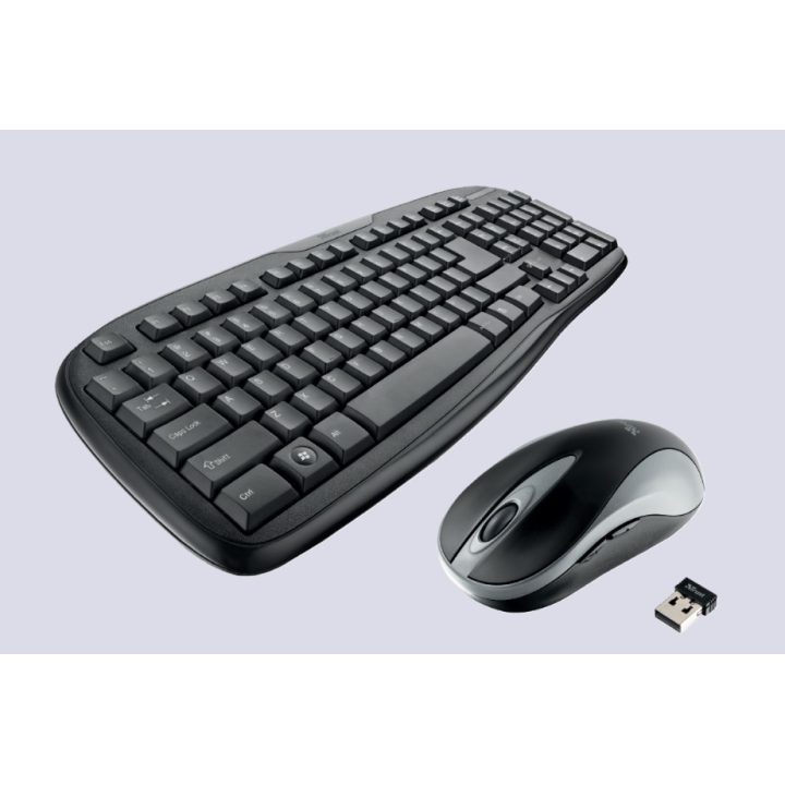 Trust Trezo teclado rato incluído Universal RF sem fios QWERTY…