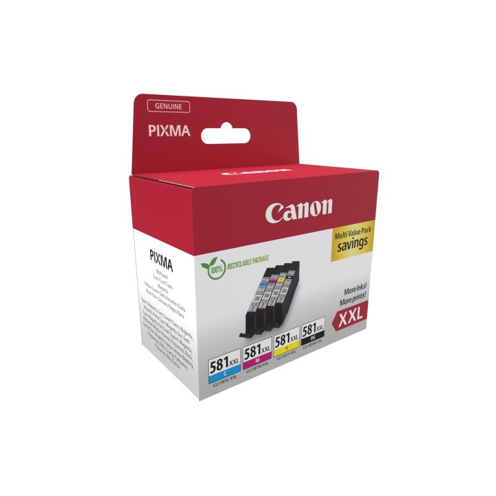 Canon 1998C007 cartucho de tinta 4 peça(s) Original Preto, Ciano…