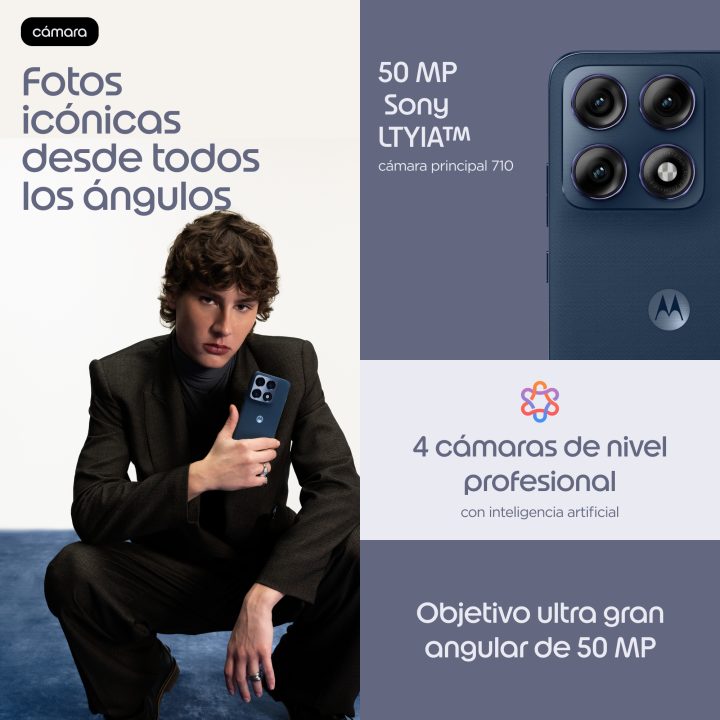 Motorola Edge 70 Pro 512 GB 12 GB RAM Azul escuro