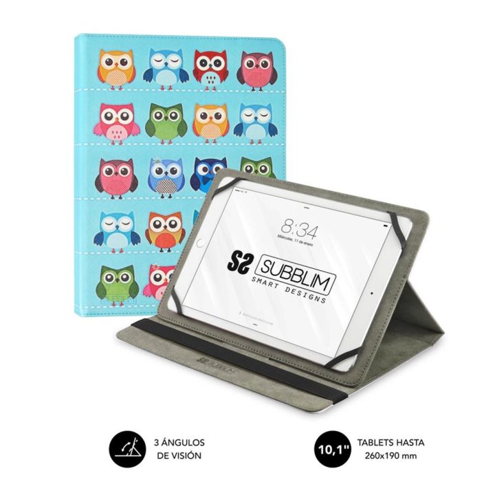 Capa Subblim trendy case para tablet 10,1 polegadas corujas…