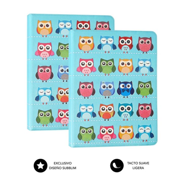 Funda Subblim trendy case para tablet 10.1 pulgadas buhos…