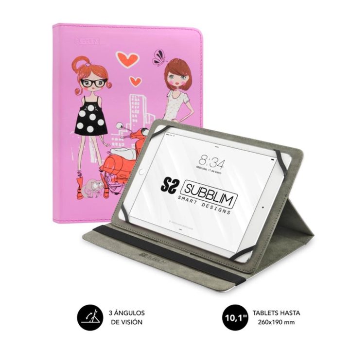 Funda Subblim trendy case para tablet 10.1 pulgadas fashion girls…