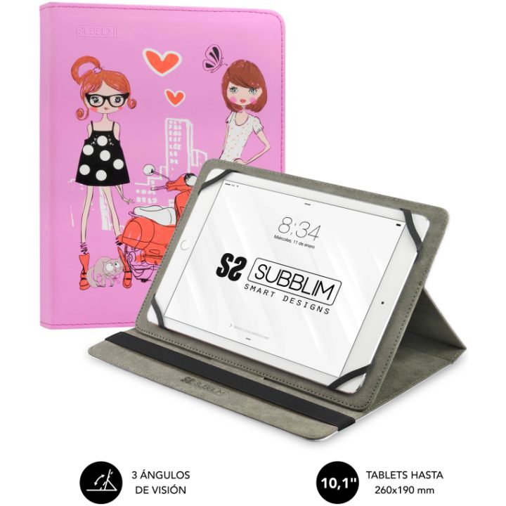 Capa Subblim trendy case para tablet 10.1 polegadas fashion girls…