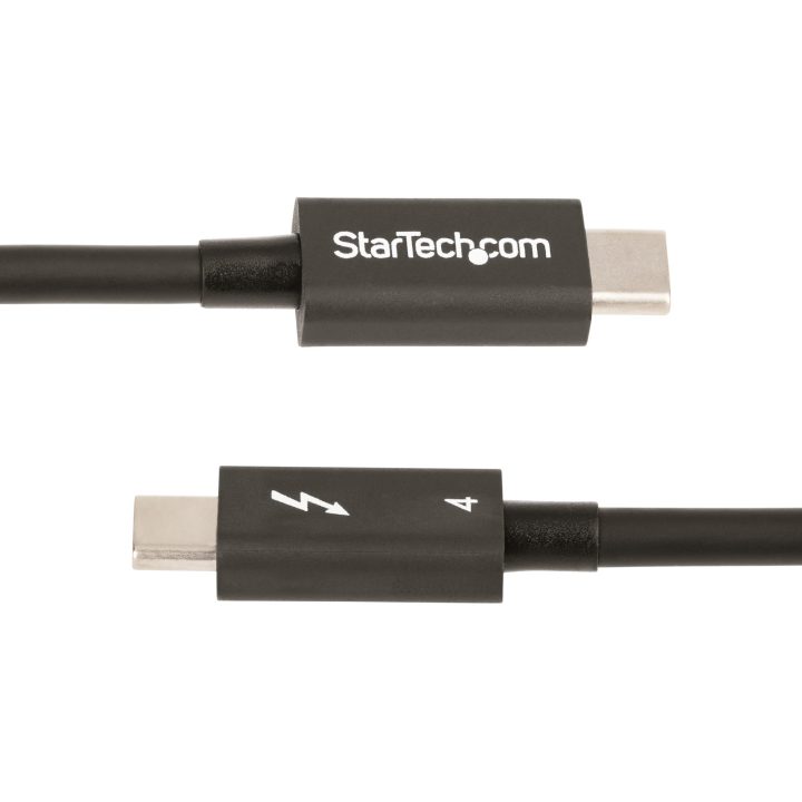 StarTech.com Cable de 0,5m Thunderbolt 4 - 40Gbps - PD 100W - Vídeo…
