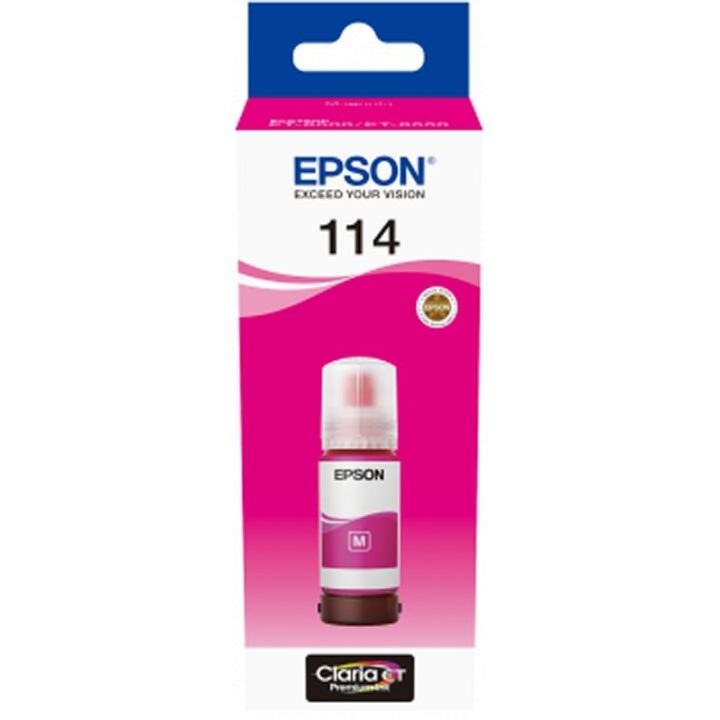Epson 114 EcoTank Magenta Ink Bottle