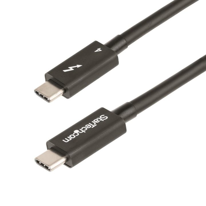 StarTech.com 0.5m Thunderbolt 4 Cable - 40Gbps - PD 100W - 4K/8K…