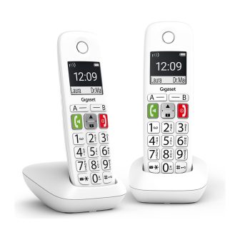 Gigaset E290 Duo Teléfono DECT/analógico Identificador de llamadas…