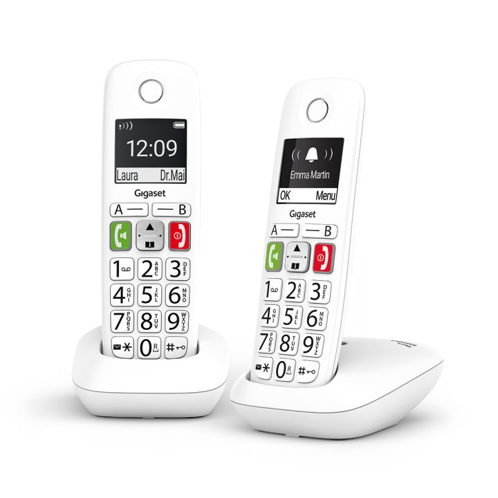 Gigaset E290 Duo Telefone DECT/analógico Identificador de chamadas…