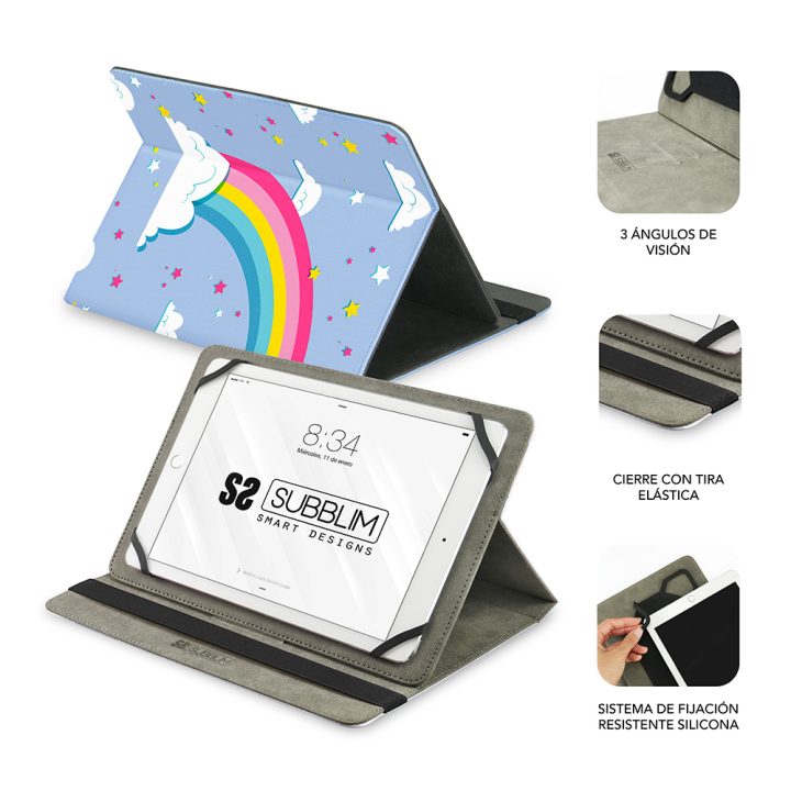 Capa universal Subblim trendy case para tablet 10,1 polegadas…