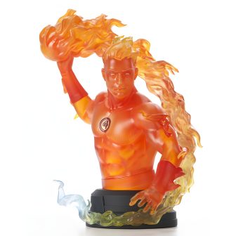 Neca Figura mini busto diamond Marvel comic human torch 1-6 scale…