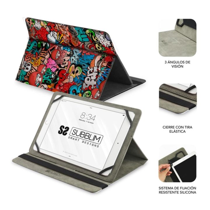 Subblim trendy case graffiti tablet case 10.1 inches (SUB-CUT-4TC010)
