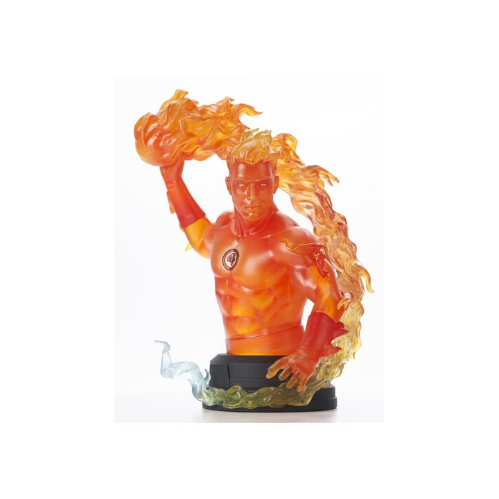 NECA Mini Bust Diamond Series Marvel Comics Human Torch 1/6 Scale…