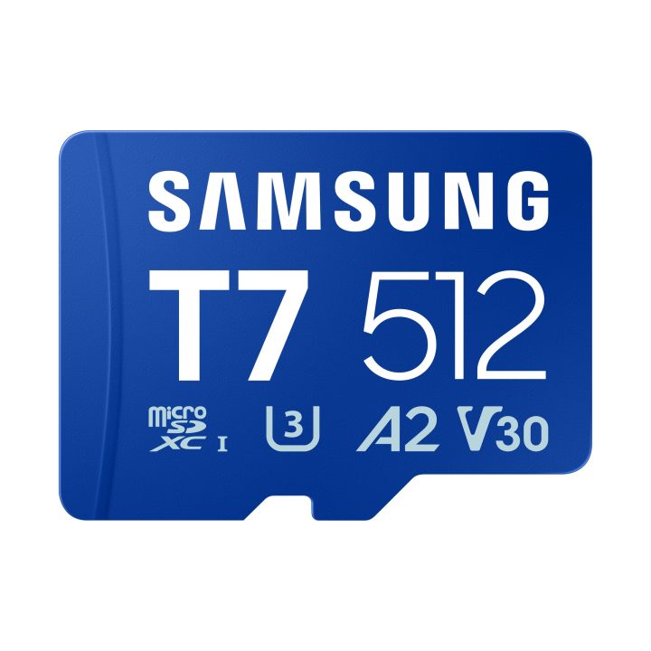 Samsung MB-MB512T/WW 512 GB MicroSDHC UHS-I Class 10 Flash Memory Card