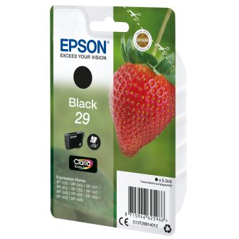 Epson Strawberry Singlepack Preto 29 Claria Home Ink