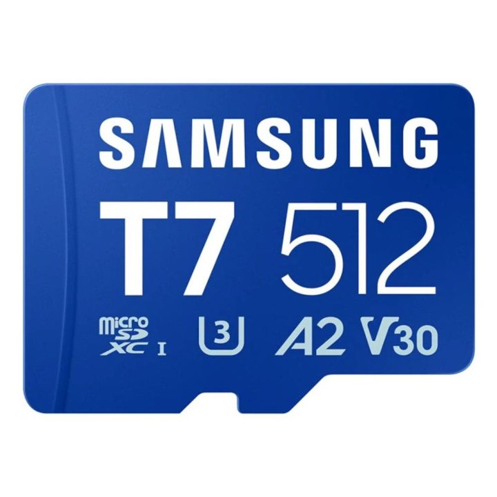 Samsung MB-MB512T/WW 512 GB MicroSDHC UHS-I Class 10 Flash Memory Card