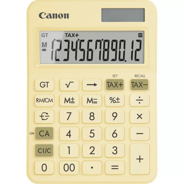 Canon LS-125KB Calculadora de Mesa Calculadora básica Amarelo