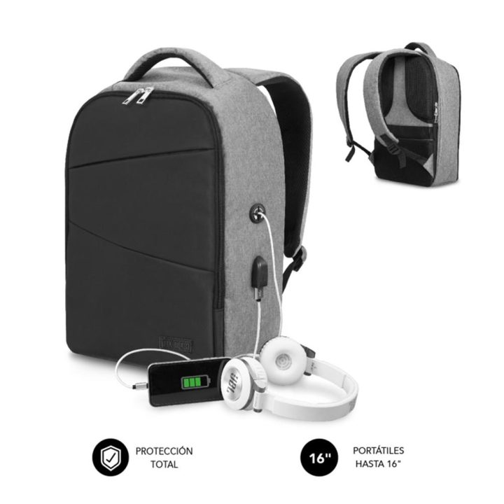 Subblim Mochila antirroubo secure v2 ap antitheft backpack 16" black…