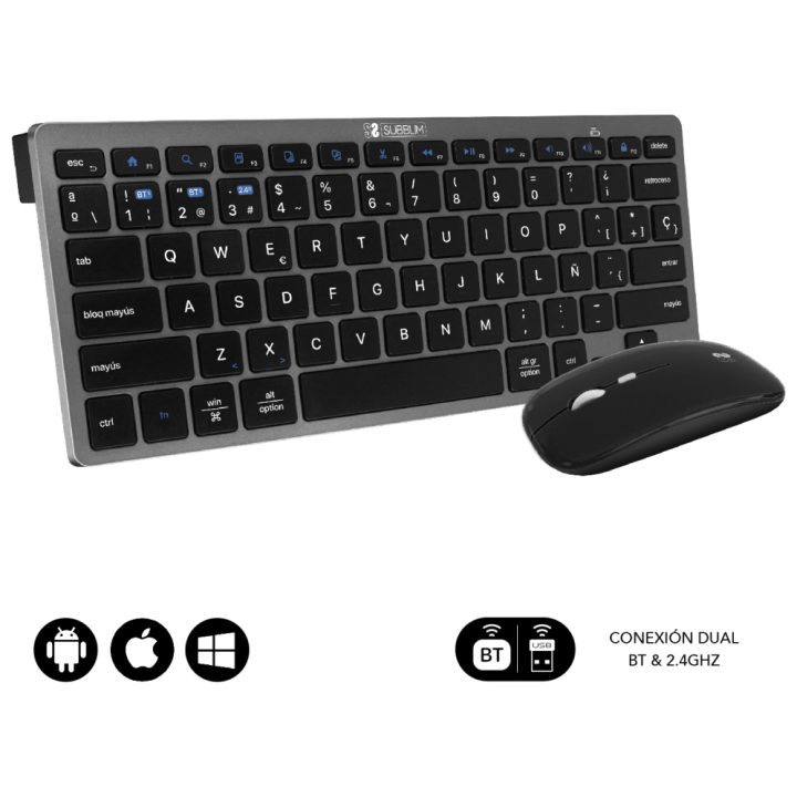 Teclado + rato Subblim subkbc-OCO020 sem fios