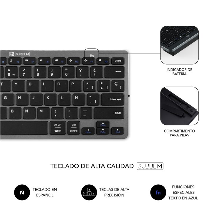 Teclado + rato Subblim subkbc-OCO020 sem fios
