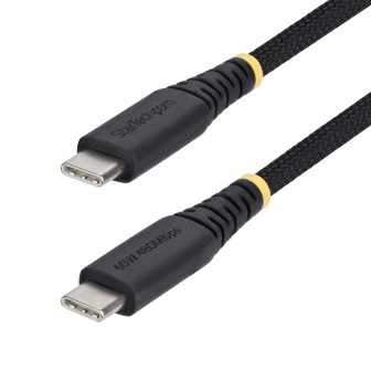 StarTech.com Cable de Carga USB-C Trenzado de 1m - Cable Cargador USB…