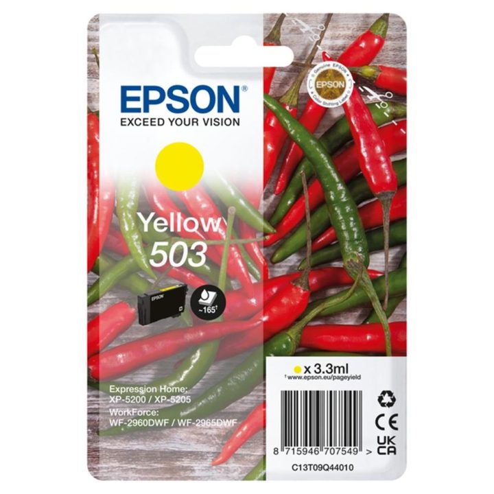 Epson Singlepack Yellow 503 Ink