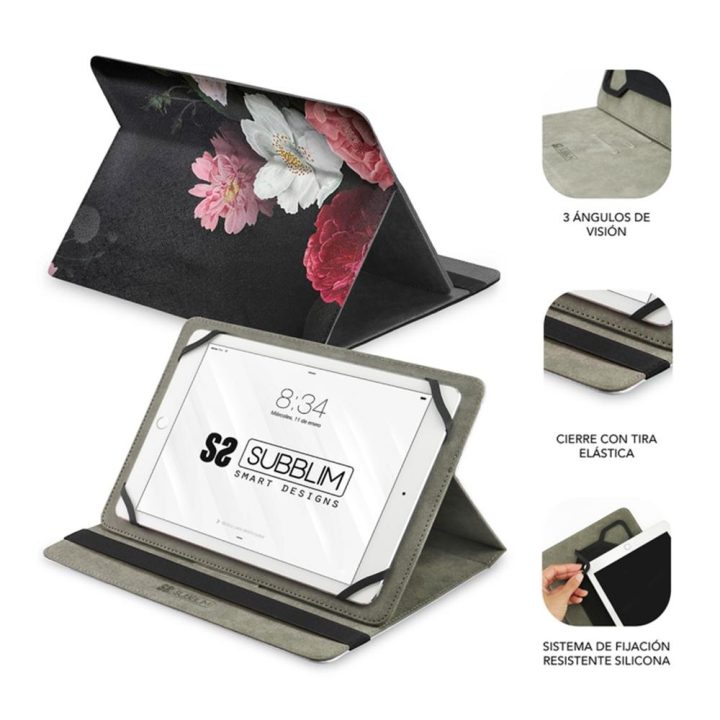 Subblim 11-inch Tablet Case Trendy Roses (SUBCUT-4TC011)