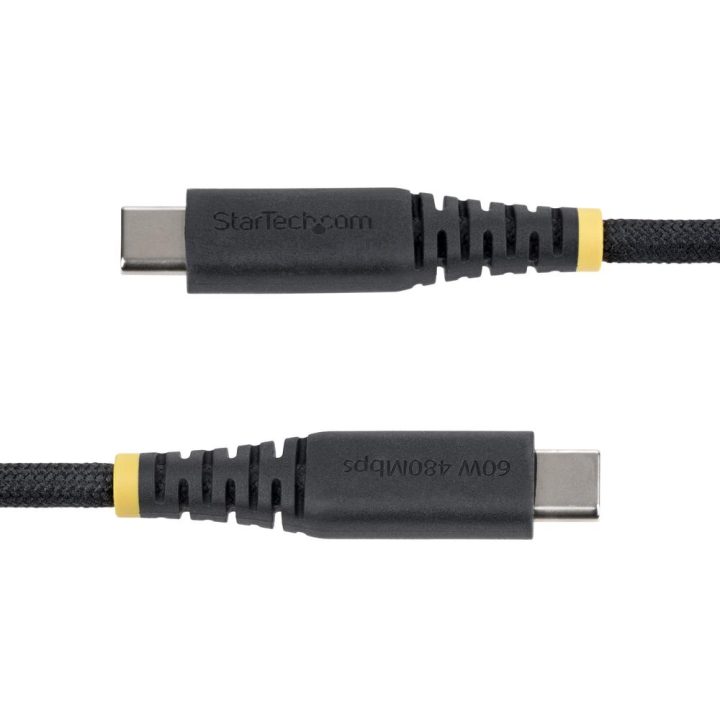 StarTech.com Cable de Carga USB-C Trenzado de 1m - Cable Cargador USB…