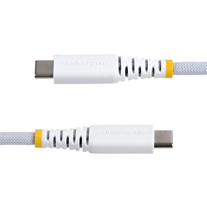 StarTech.com Cable de Carga USB-C Trenzado de 1m - Cable Cargador USB…