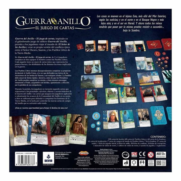 Devir War of the Ring Card Game (BGGAJCSP)