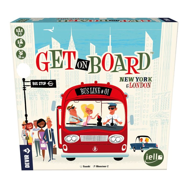 Devir Board Game Get On Board New York & London (BGGOBPS)