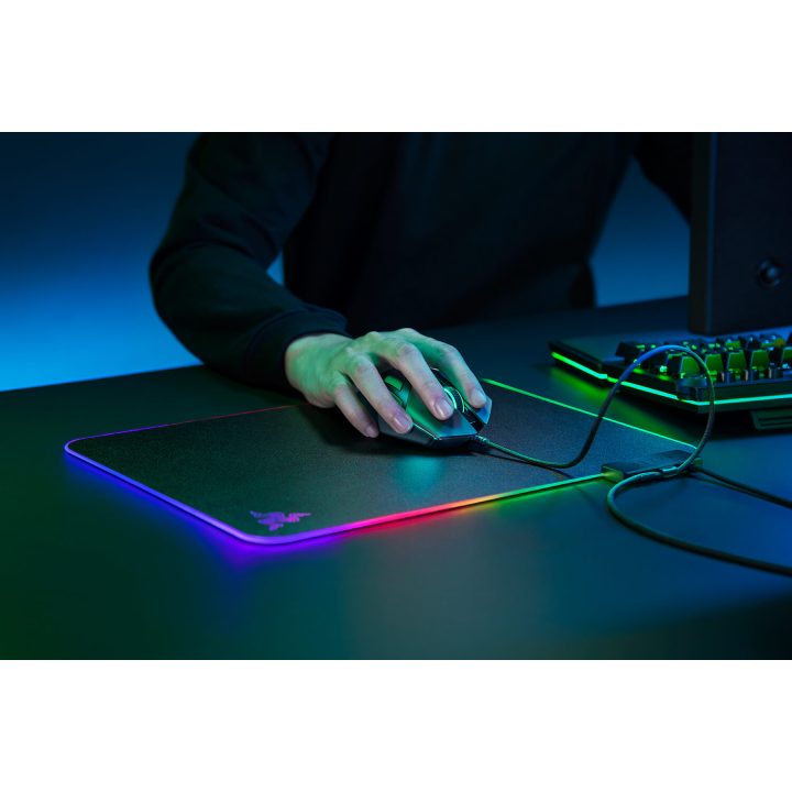 Razer Firefly V2 Negro Alfombrilla de ratón para juegos…