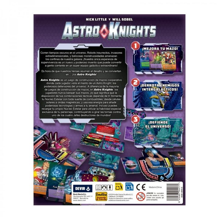 Devir Jogo de tabuleiro Astro Knights (BGASTROES)