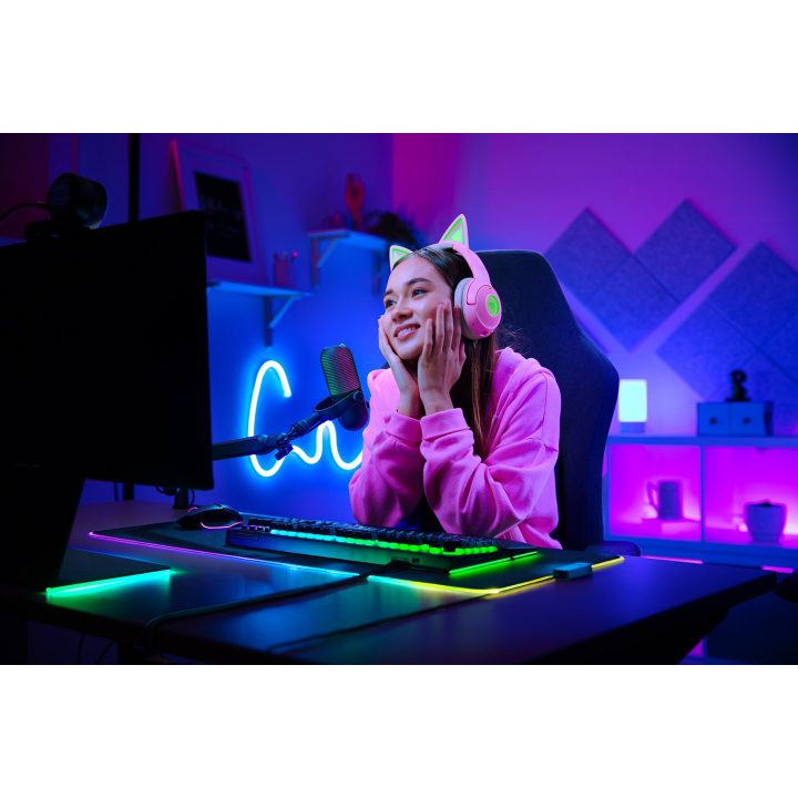 Razer Seiren V3 Chroma Preto Microfone para tablet…