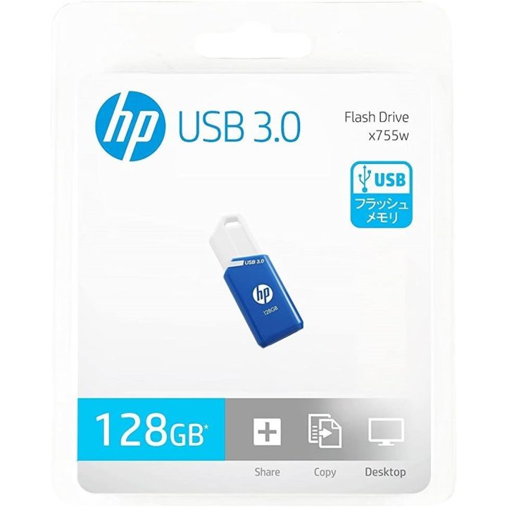 HP x755w 32 GB USB Flash Drive USB Type-A 3.2 Gen 1 (3.1 Gen 1) Blue…
