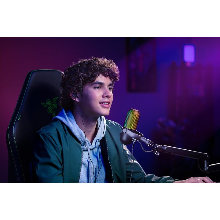 Razer Seiren V3 Chroma Preto Microfone para tablet…