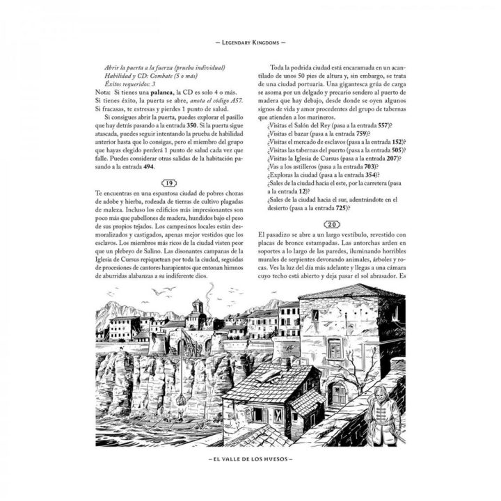 Livro-jogo Legendary Kingdoms 1: O Vale dos Ossos (LK1VALLE)