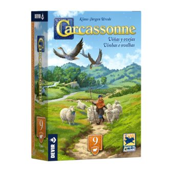 Devir Carcassonne viñas ovejas EXP9 (BGCARVOPS)