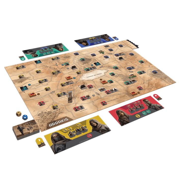 Asmodee Juego de mesa dune arrakis: el alba de los fremen pegi 14…