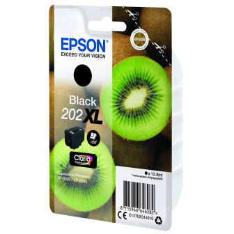 Epson Kiwi Singlepack Preto 202XL Claria Premium Ink