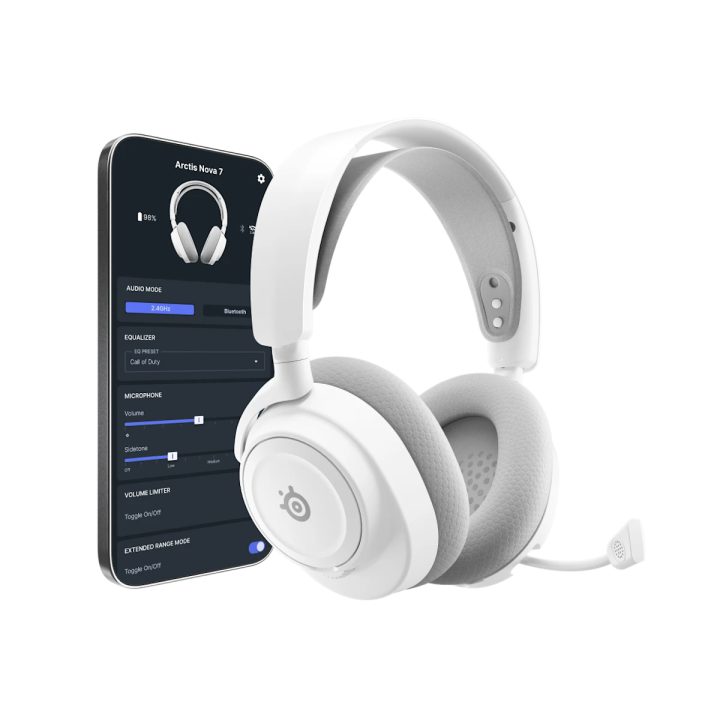 SteelSeries Arctis Nova 7X Wireless Over-Ear Headphones (61759)