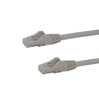 StarTech.com Cable de 0,5m Gris de Red Gigabit Cat6 Ethernet RJ45 sin…
