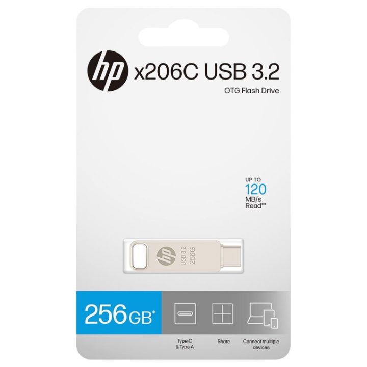 PNY HP x206C unidad flash USB 64 GB USB Type-A / USB Type-C 3.2 Gen 1…