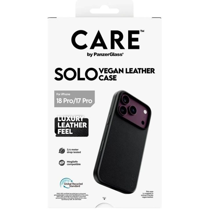 PanzerGlass CARE™ by ® Solo Vegan Leather Case Brown w. MagSafe…