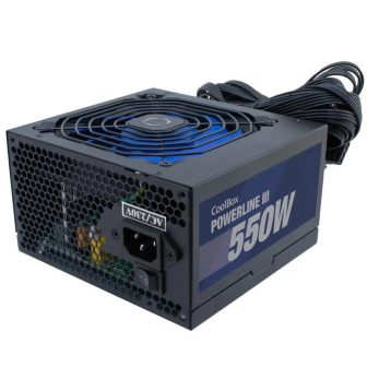 CoolBox ATX POWER SUPPLY POWERLINE III 550W 85%EFI