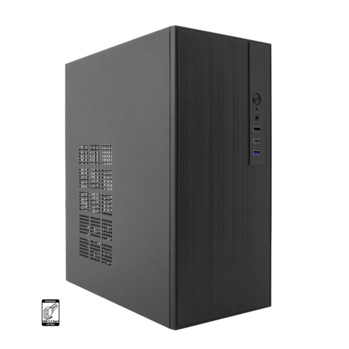 CoolBox M460 MATX CASE USB-C 3.2 GEN1 SGCC 0.8MM BASIC500GR 500W