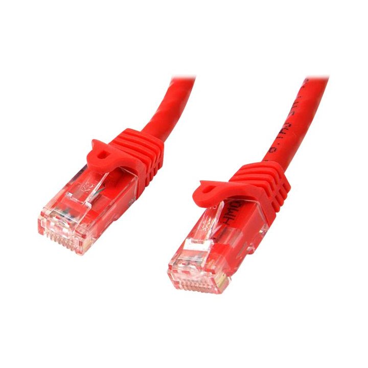 StarTech.com 5m Orange Cat6 Ethernet Network Cable - Snagless RJ45…