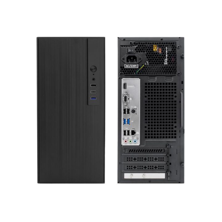 CoolBox M460 MATX CASE USB-C 3.2 GEN1 SGCC 0.8MM BASIC500GR 500W